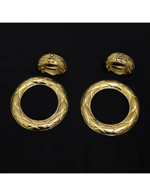 Clips CHANEL vintage créole