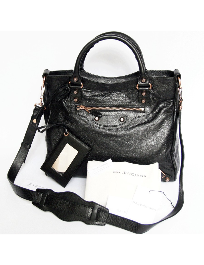 Sac BALANCIAGA modèle VELO noir