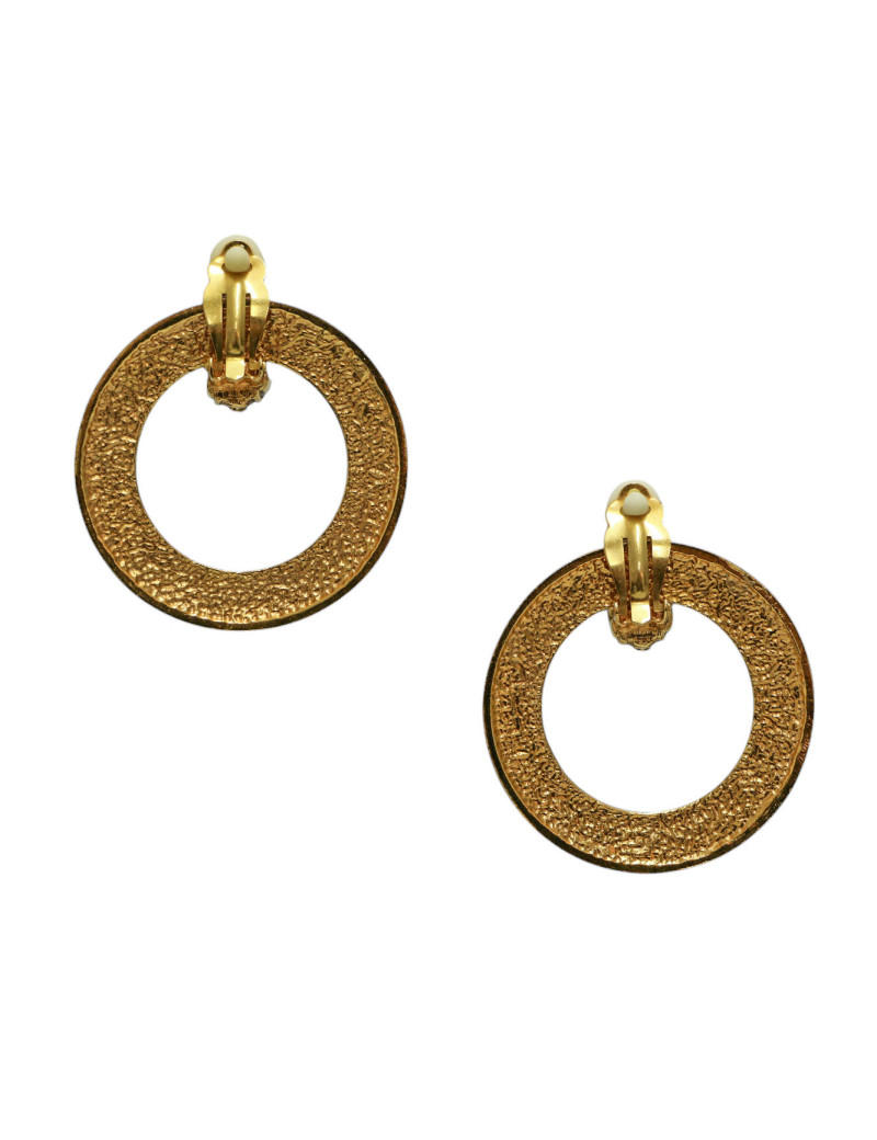 Clips créoles CHANEL vintage