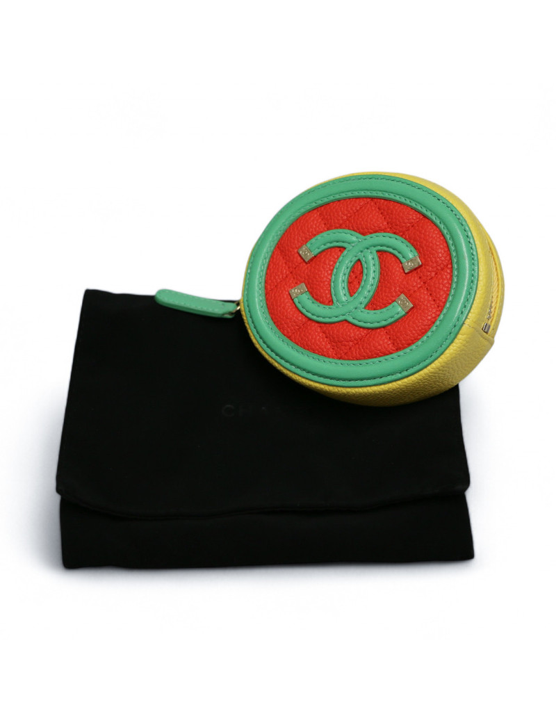 Porte monnaie CHANEL multicolore