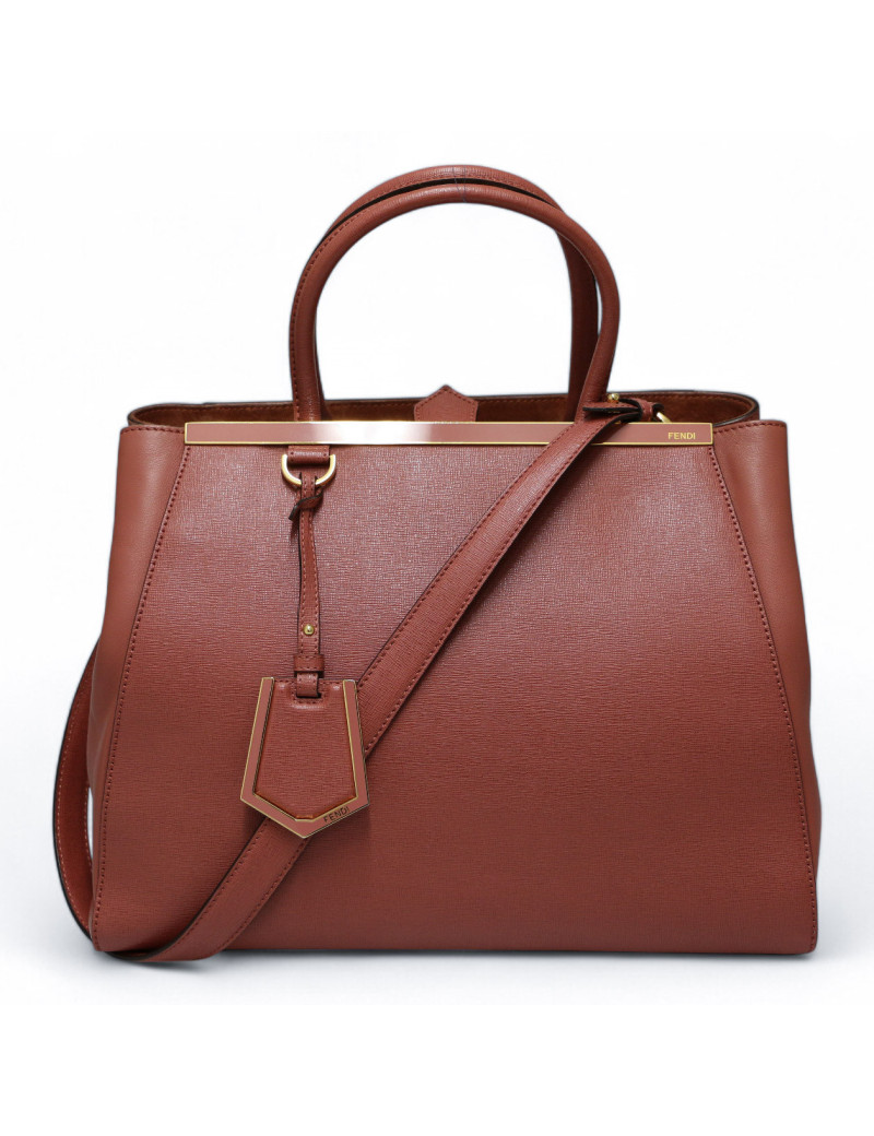 Sac FENDI 2 jours  vieux rose