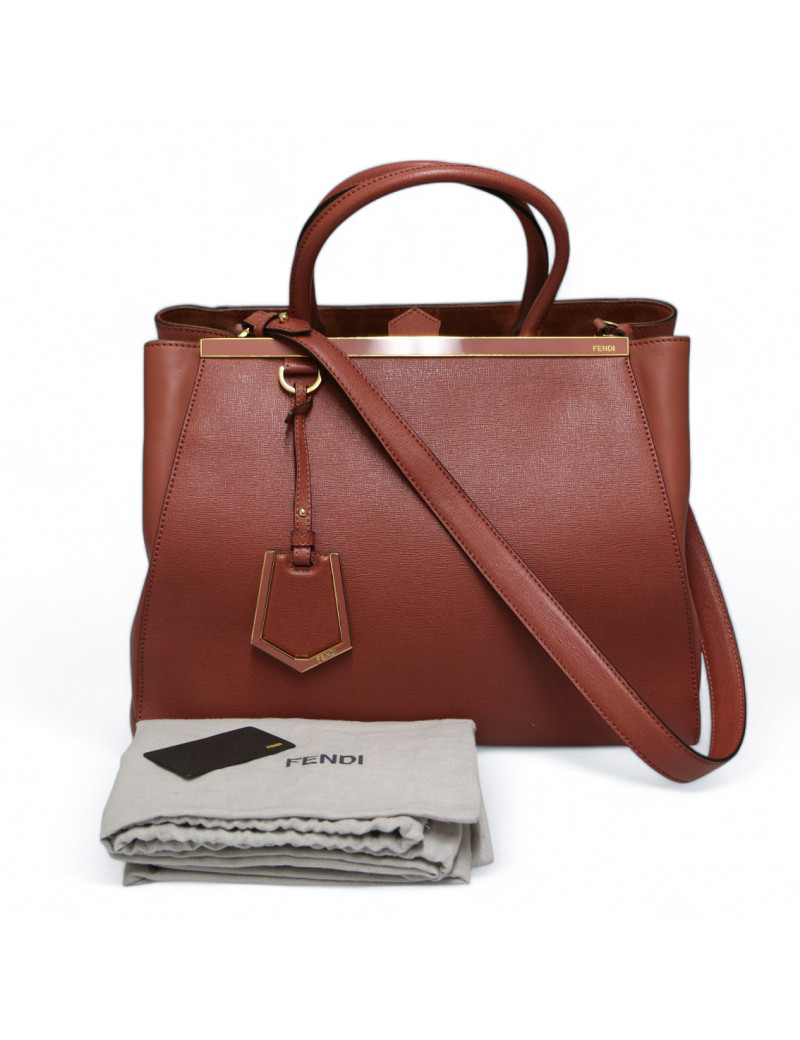 Sac FENDI 2 jours  vieux rose