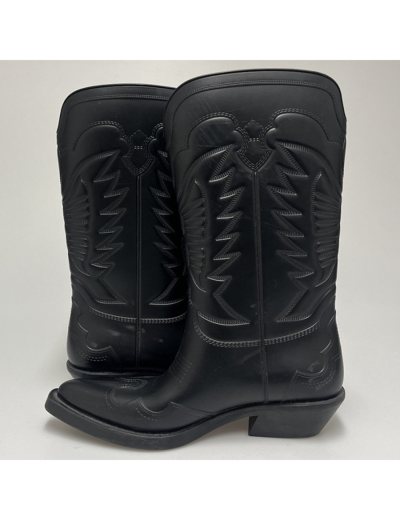 Santiags DIOR West caoutchouc T40