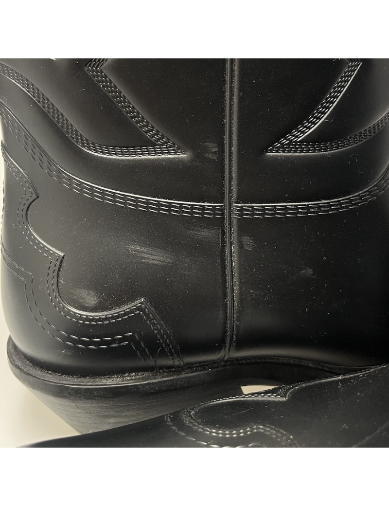 Santiags DIOR West caoutchouc T40