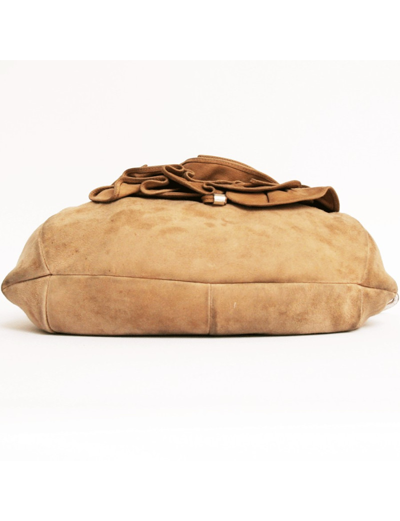 sac YVES SAINT LAURENT daim beige