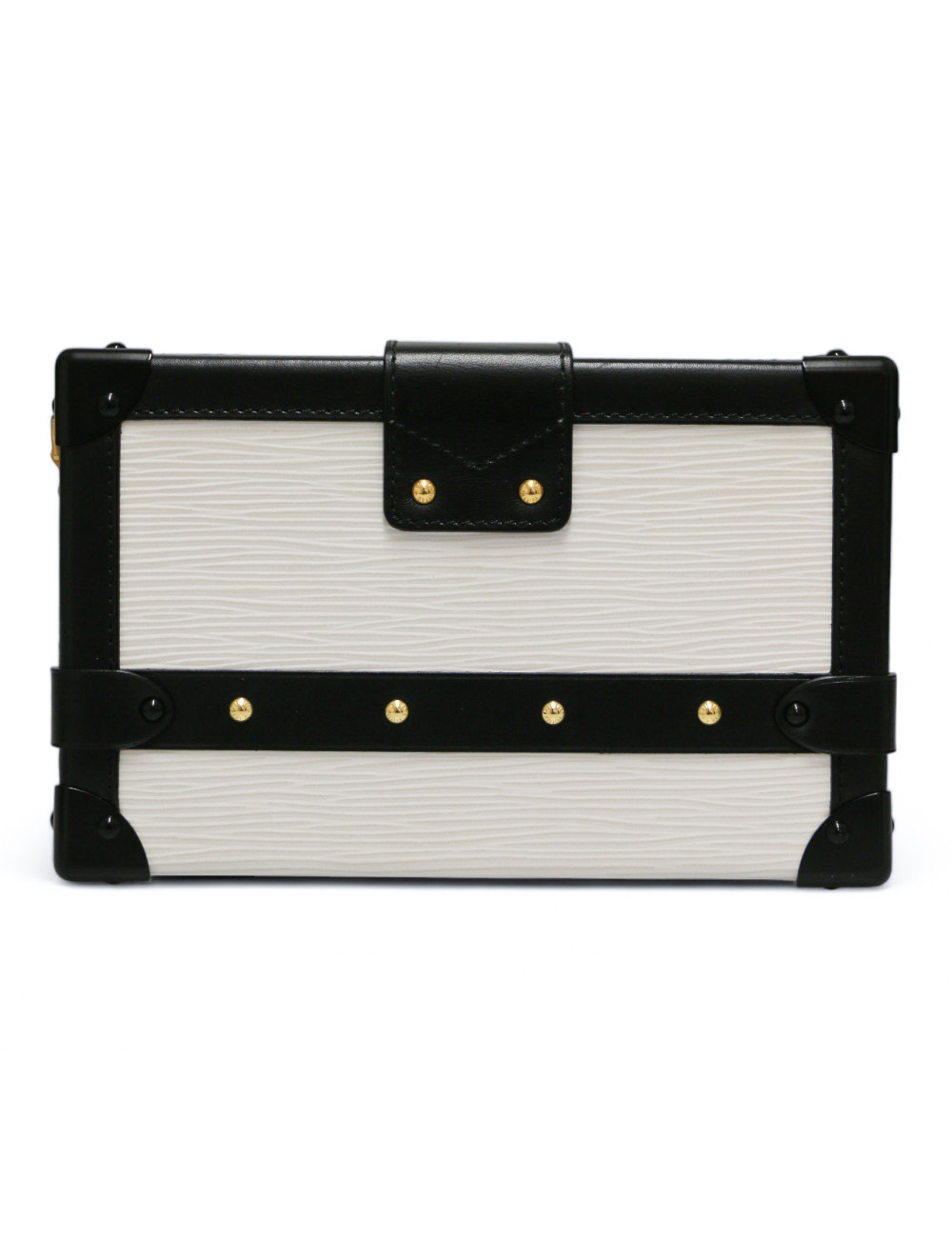 Petite malle LOUIS VUITTON blanche