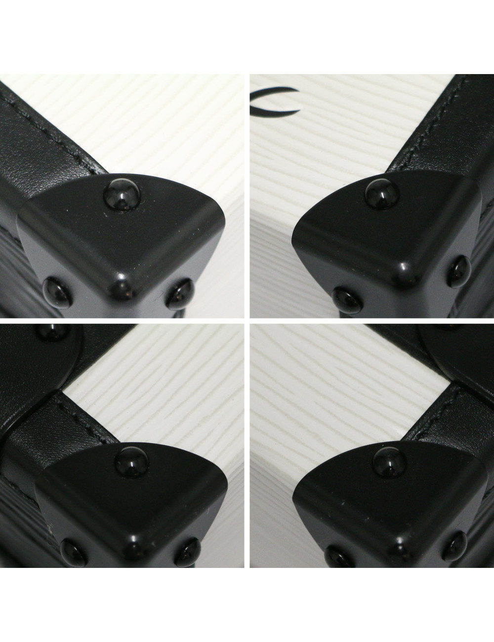 Petite malle LOUIS VUITTON blanche