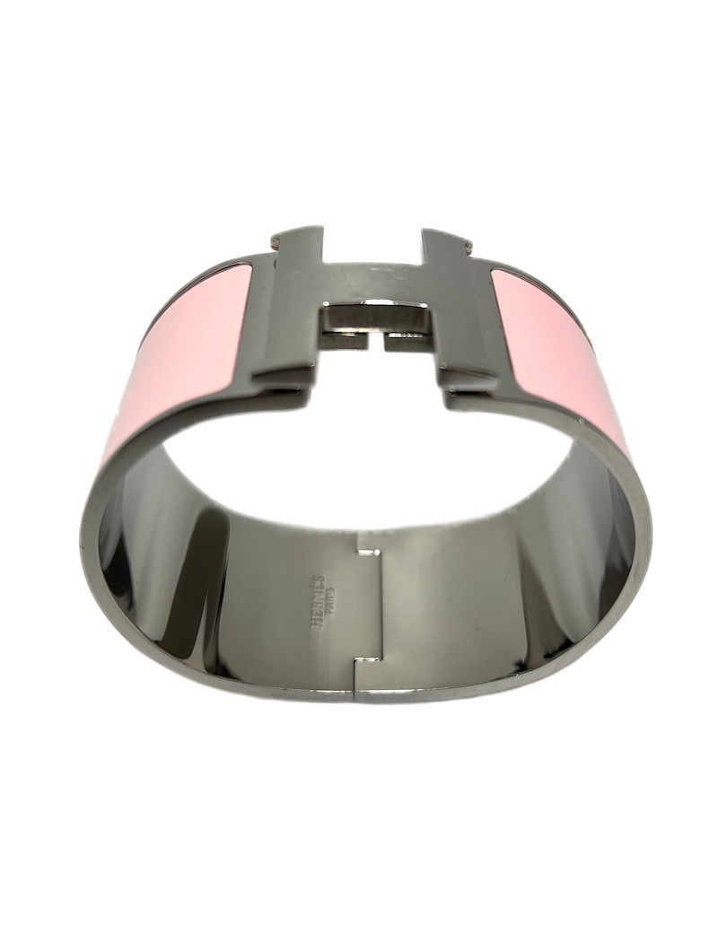 Bracelet Clic Clac H HERMES rose