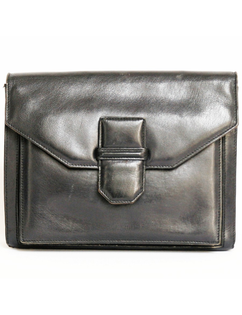 Pochette YVES SAINT LAURENT vintage noire