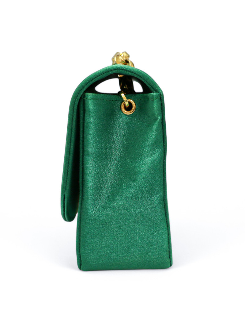 Mini Diana CHANEL satin vert