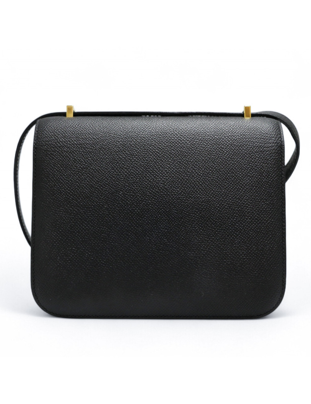 Sac Constance 18 HERMES epsom noir