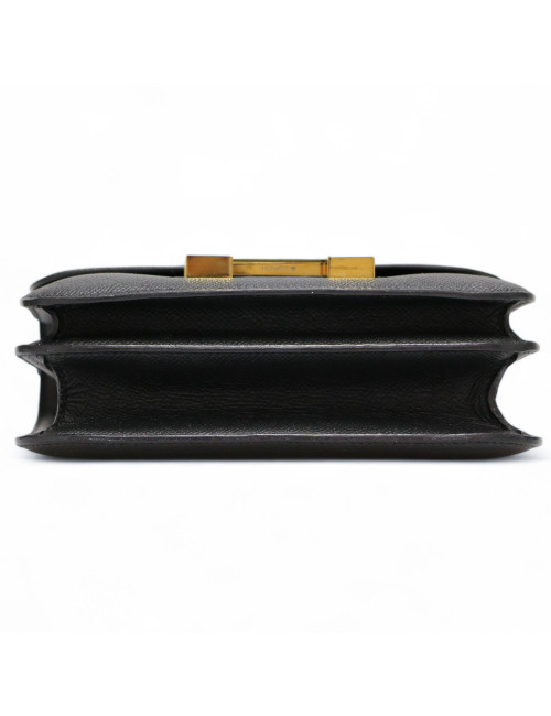 Sac Constance 18 HERMES epsom noir