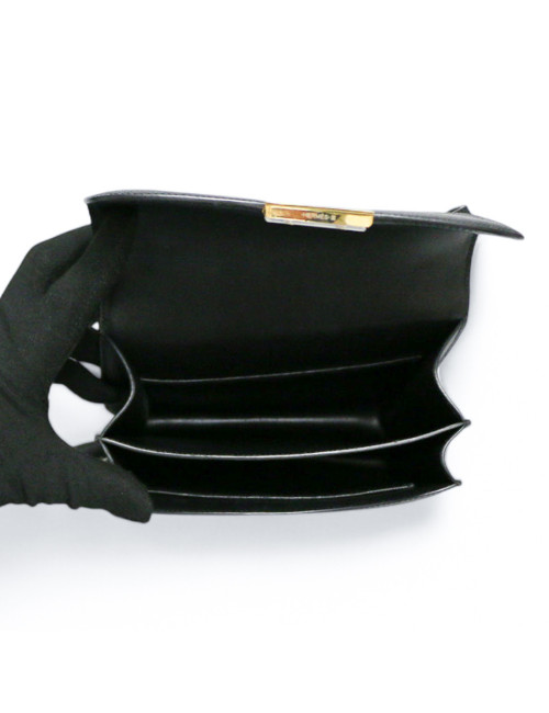 Sac Constance 18 HERMES epsom noir