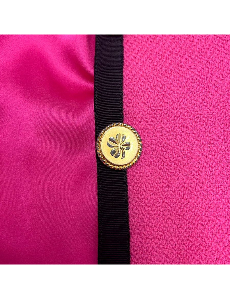 Veste T 38 CHANEL rose Vintage