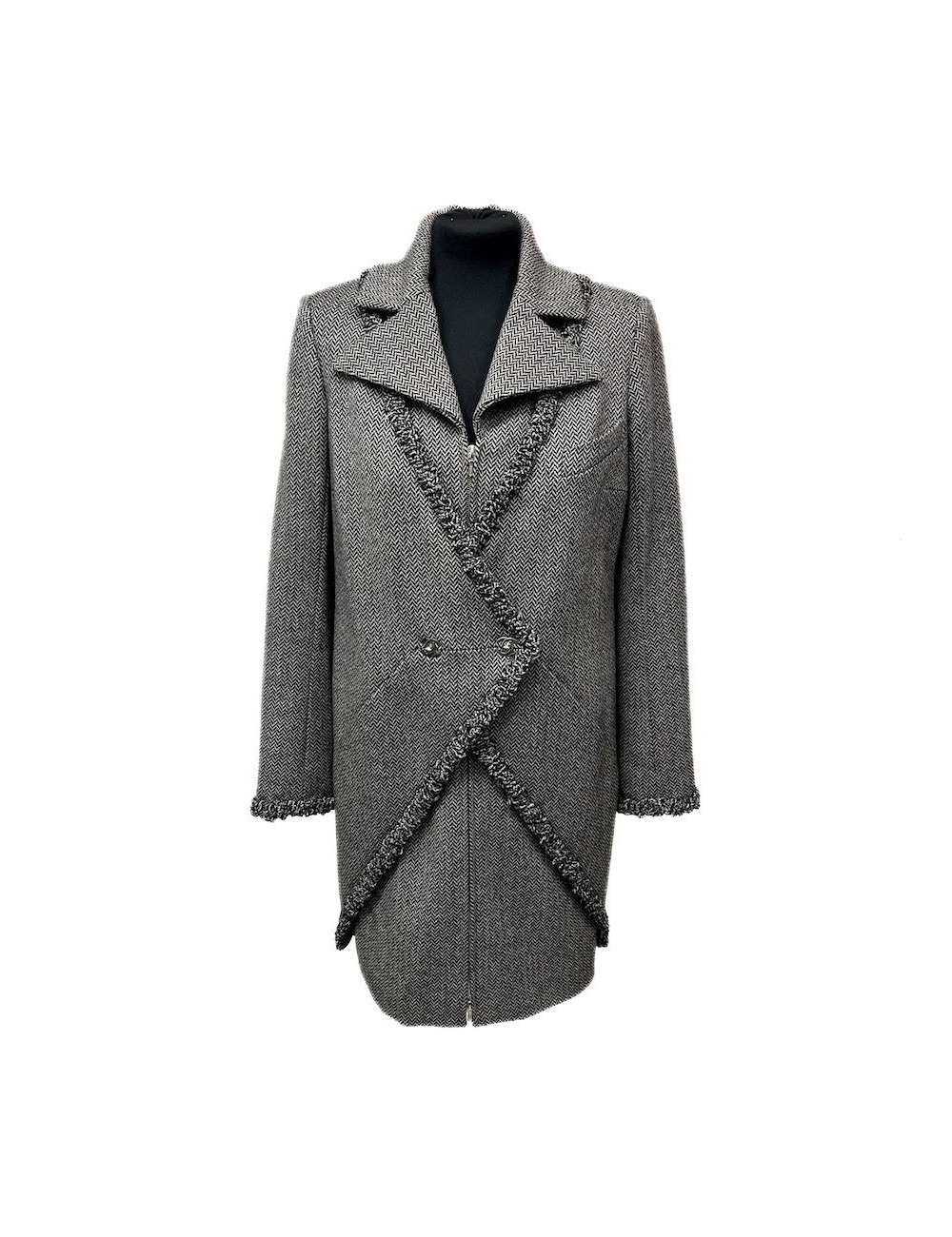 Elegant black CHANEL dress