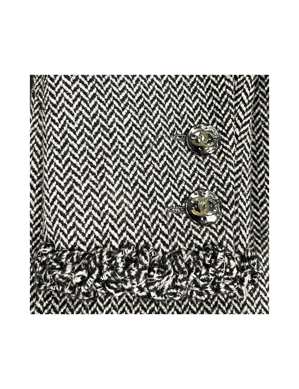 Chic striped CHANEL dress