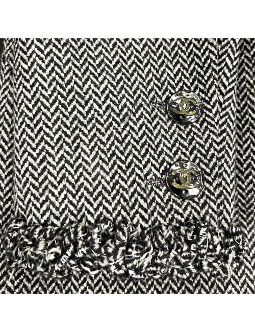 Chic striped CHANEL dress