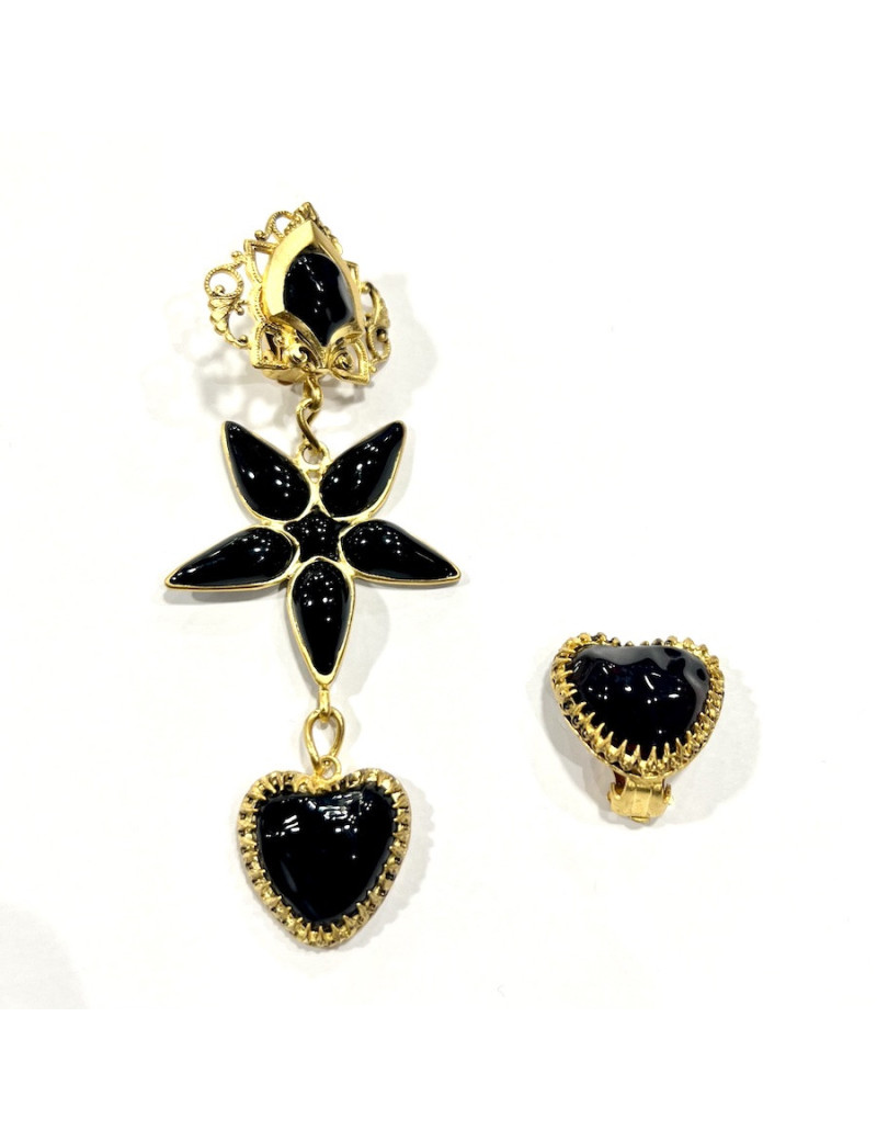 Clou MARGUERITE DE VALOIS pendant et coeur