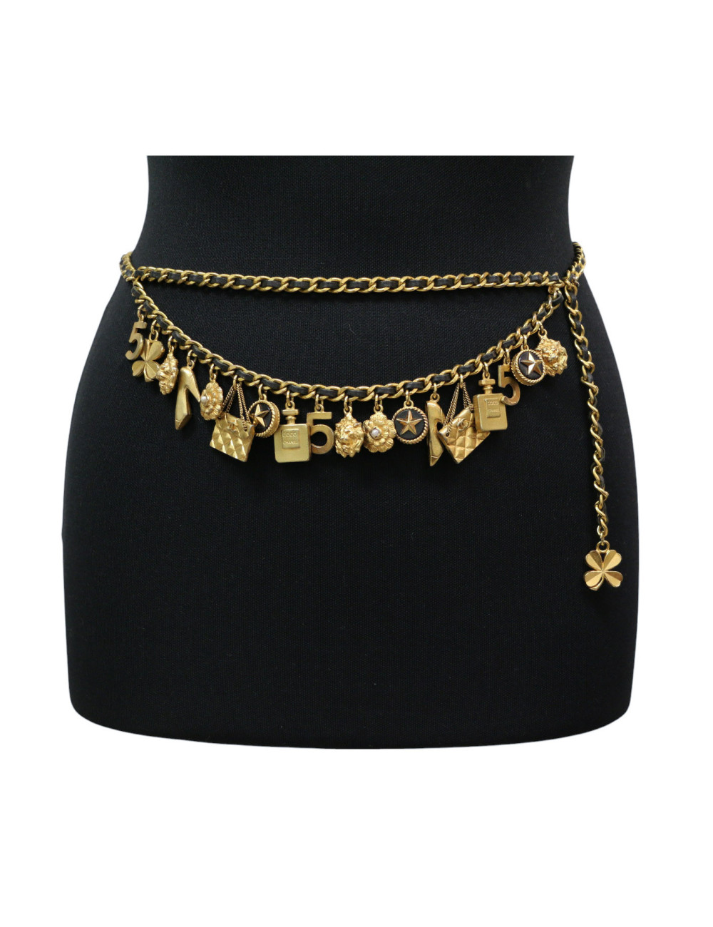 Ceinture vintage CHANEL charms