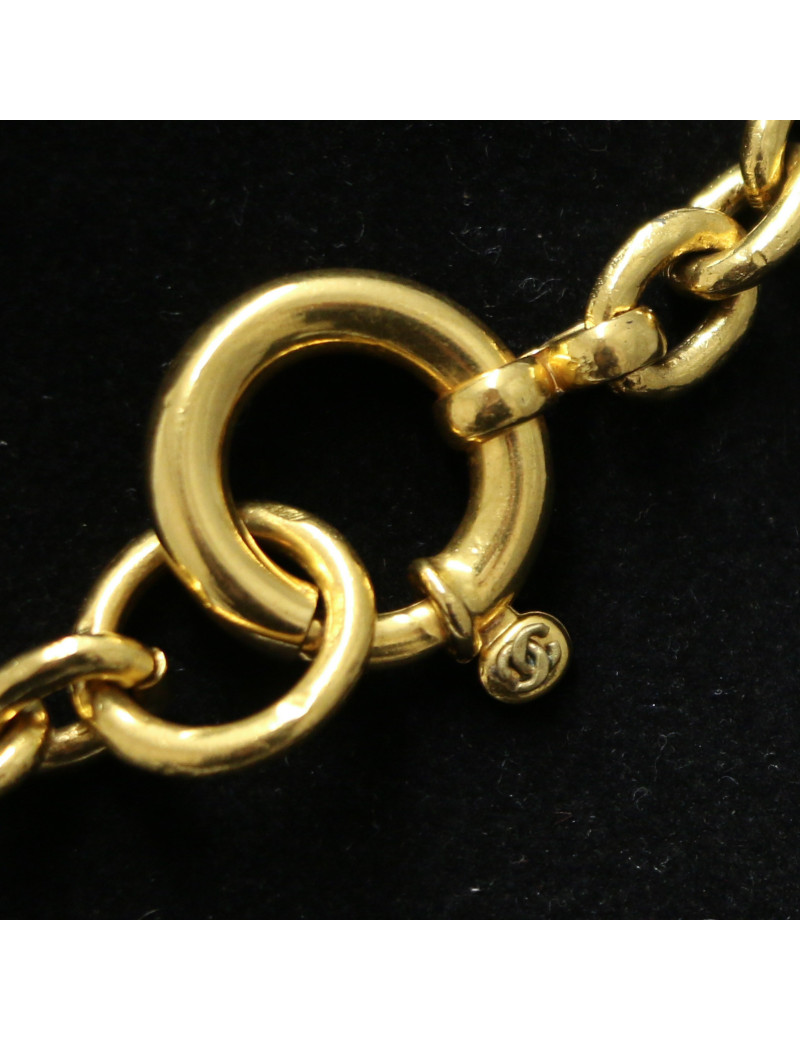 Sautoir CHANEL CC doré