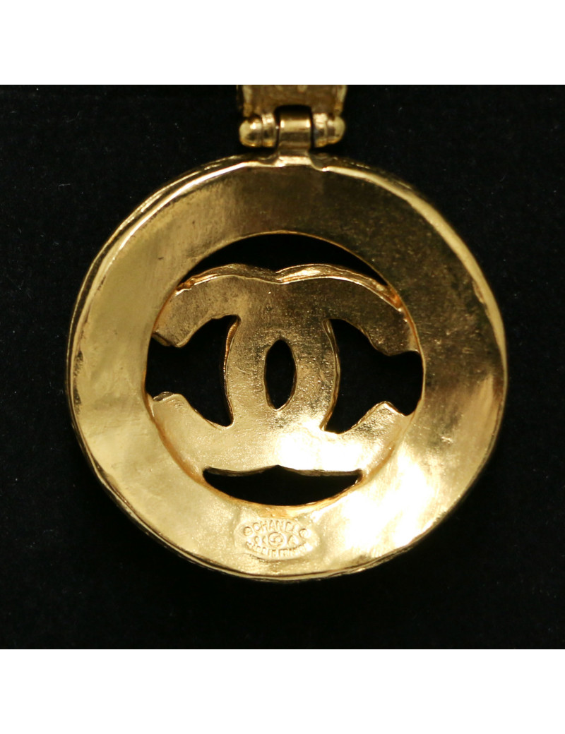 Sautoir CHANEL CC doré