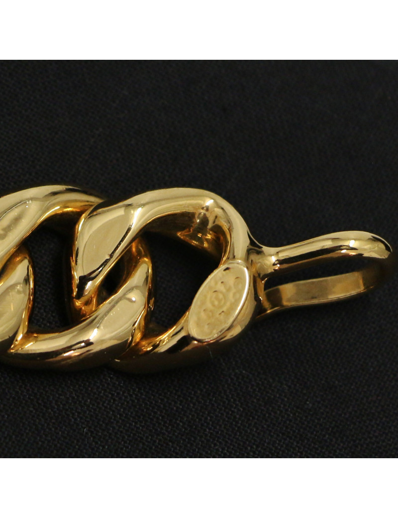 Ceinture gros CC vintage doré CHANEL