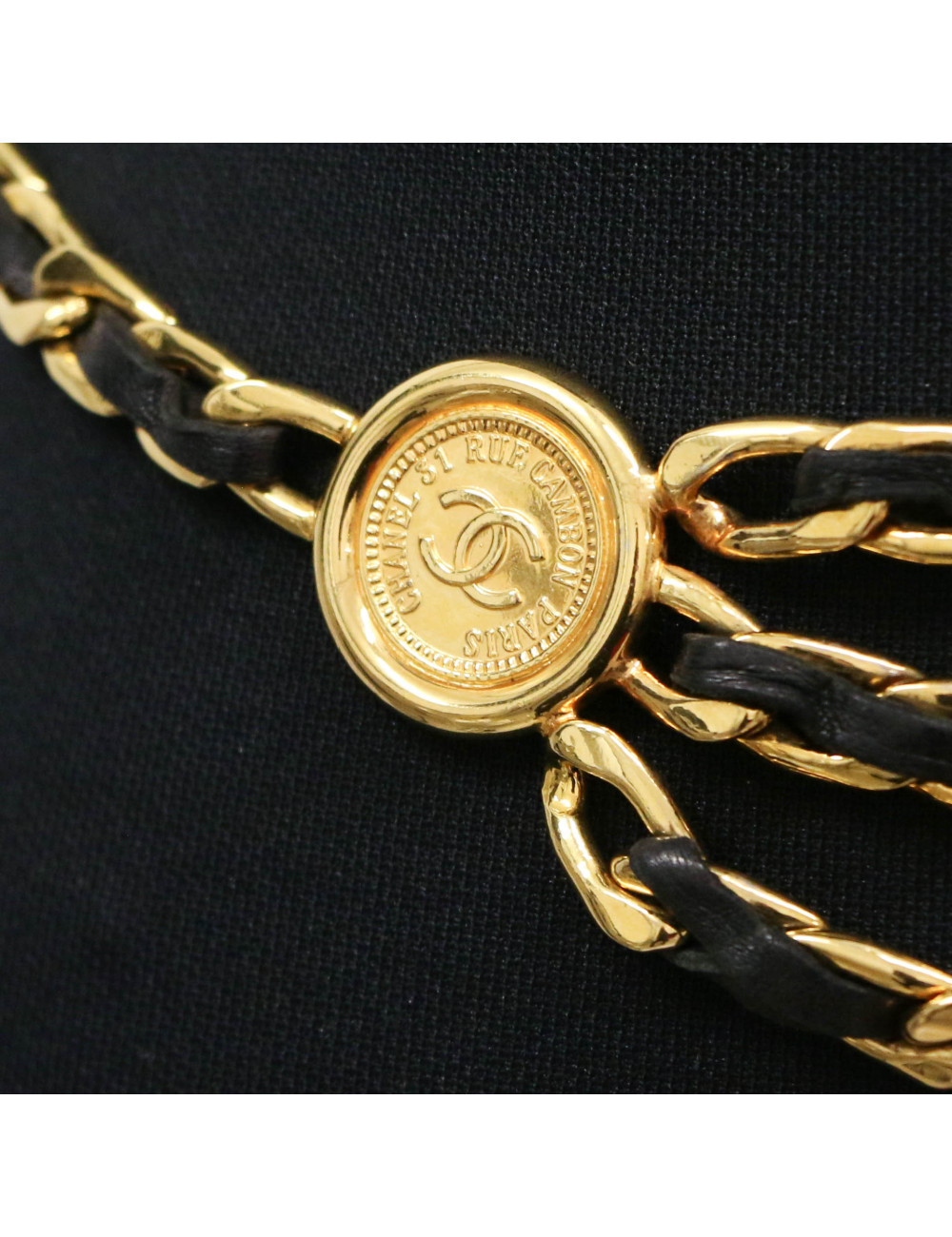 Ceinture triple rangs CHANEL