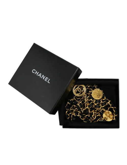 Ceinture 3 rangs CHANEL vintage
