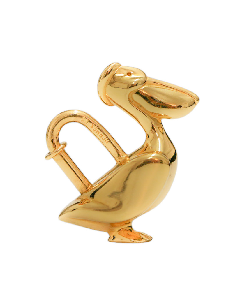 Cadenas Pelican HERMES plaqué or