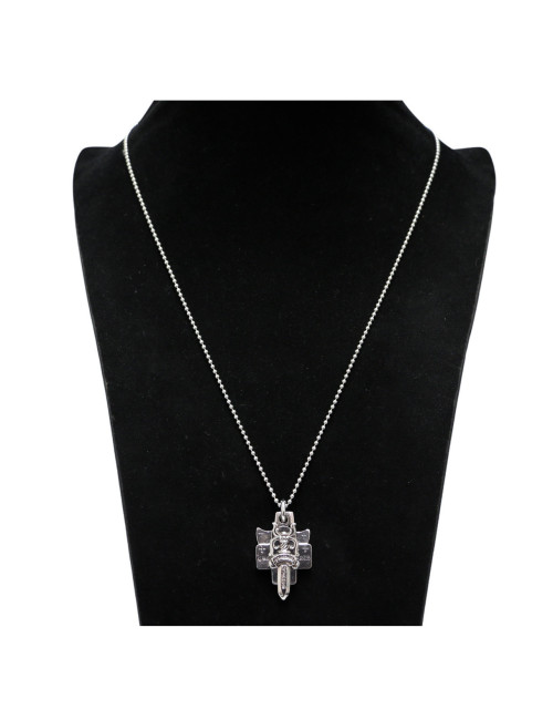 Collier CHROME HEARTS argent