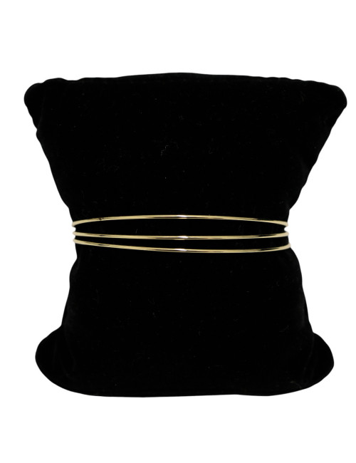 Bracelet Jadore DIOR rigide doré