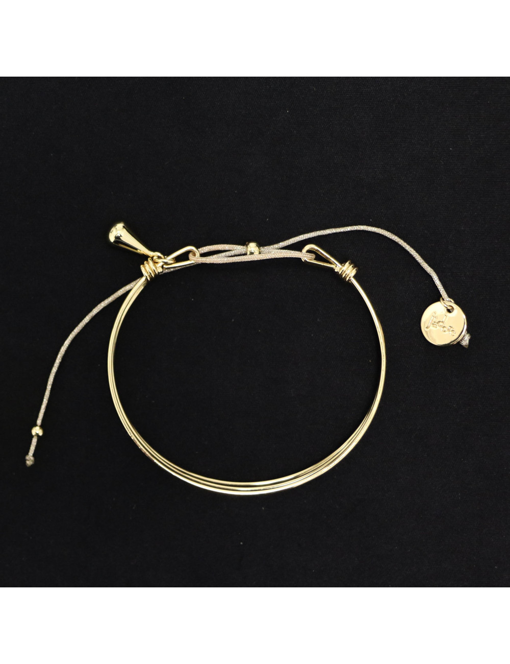 Bracelet Jadore DIOR rigide doré