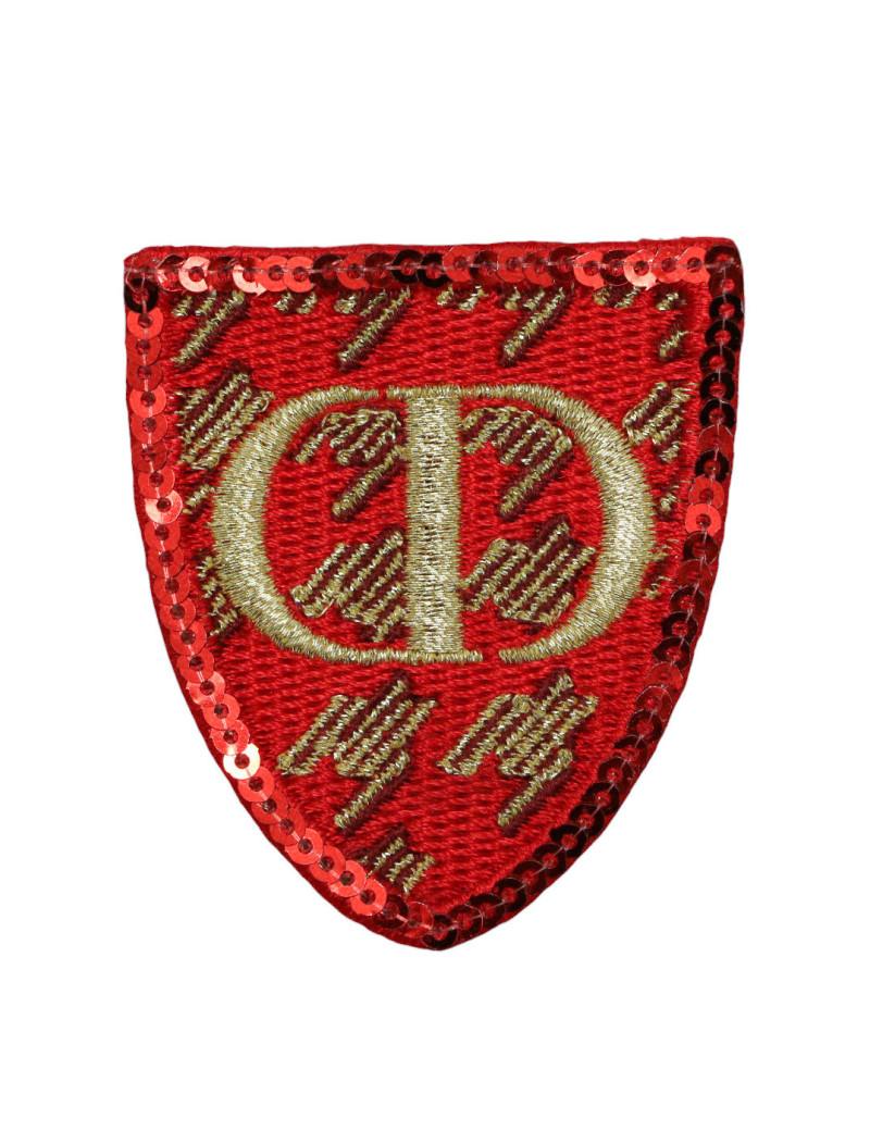 Ecusson DIOR rouge