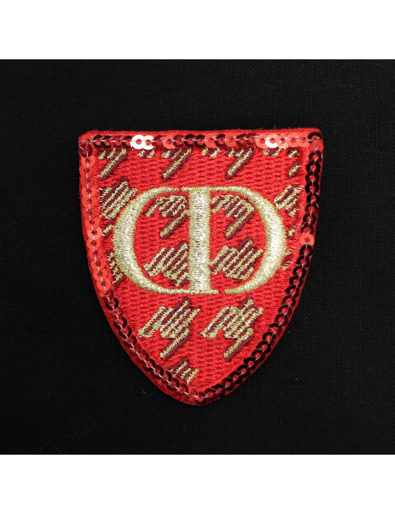 Ecusson DIOR rouge