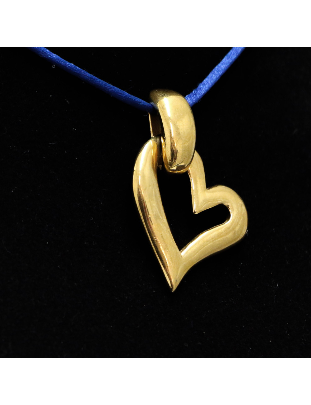 Collier YSL Yves Saint Laurent coeur