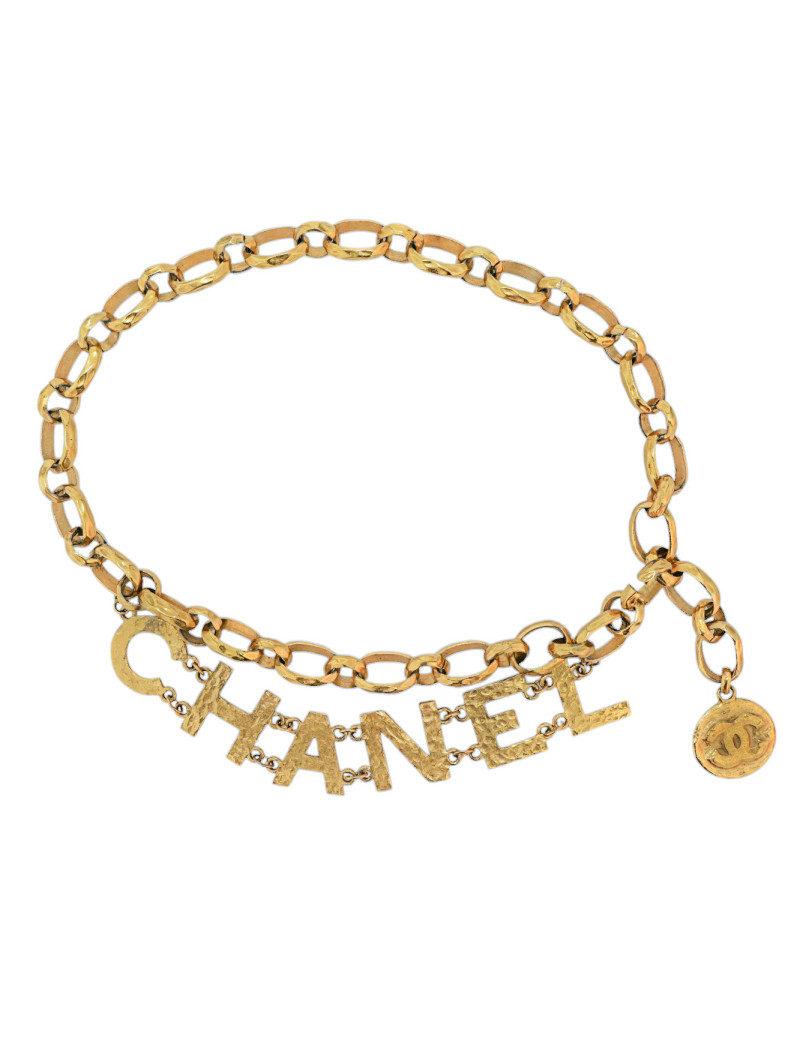 Collector CHANEL ceinture chaine vintage