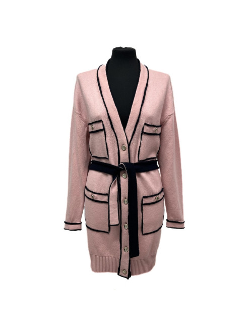 Robe CHANEL T36 cachemire rose