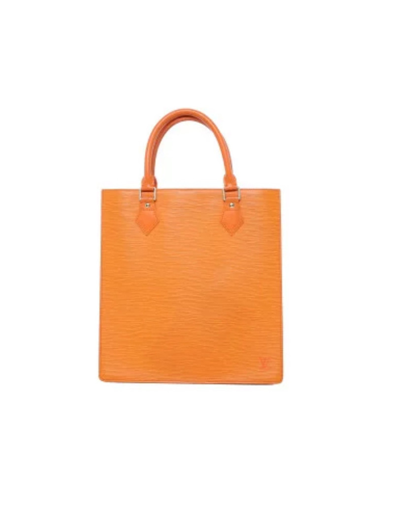 Cabas LOUIS VUITTON cuir épi orange