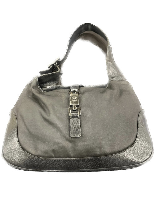 Sac GUCCI Jackie toile et cuir