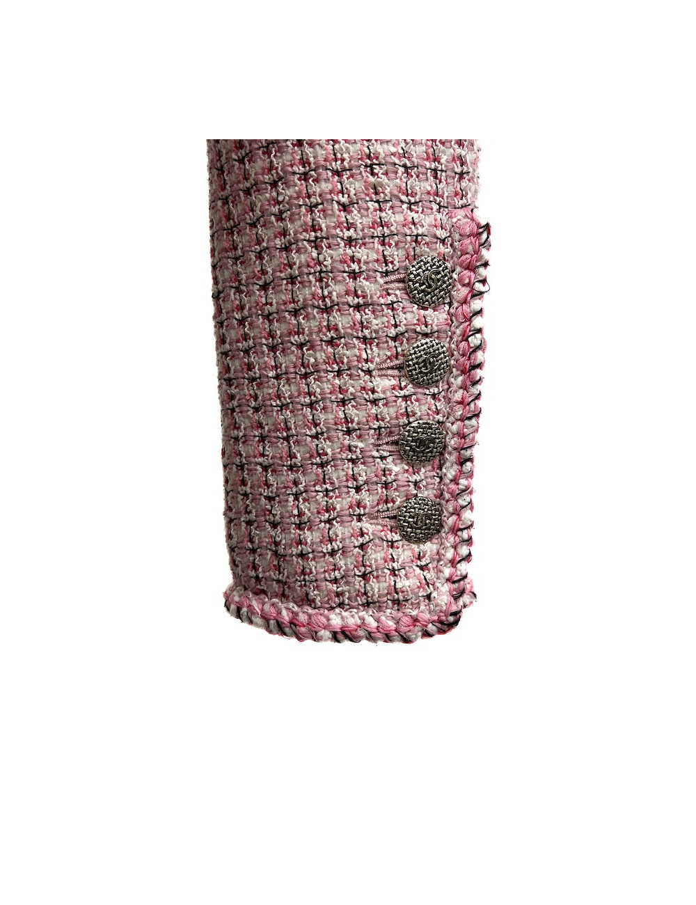 Veste rose CHANEL T 38 