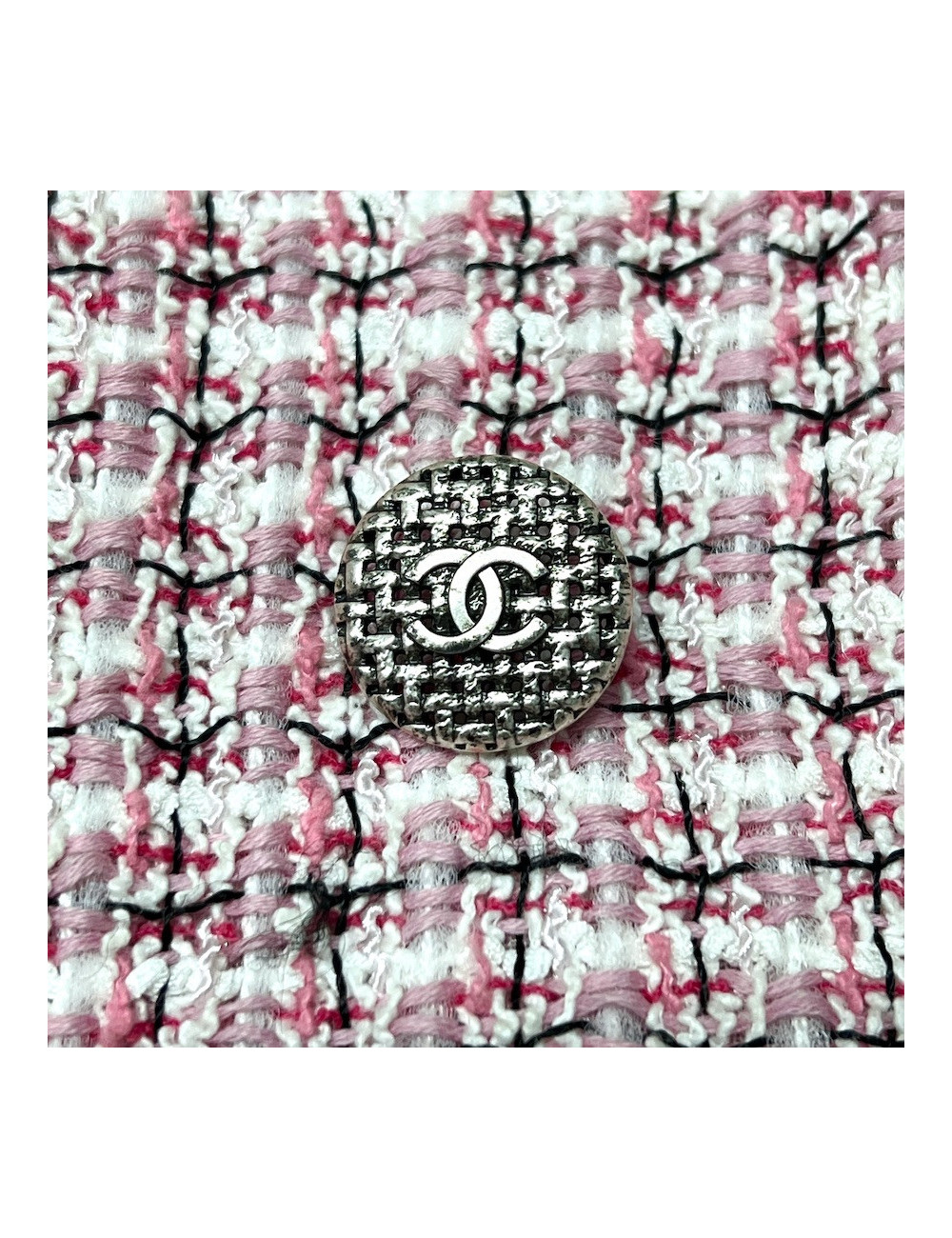 Veste rose CHANEL T 38 