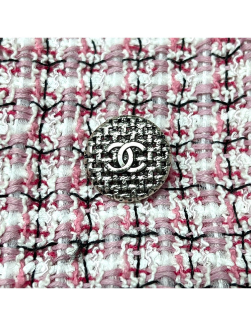 Veste rose CHANEL T 38 