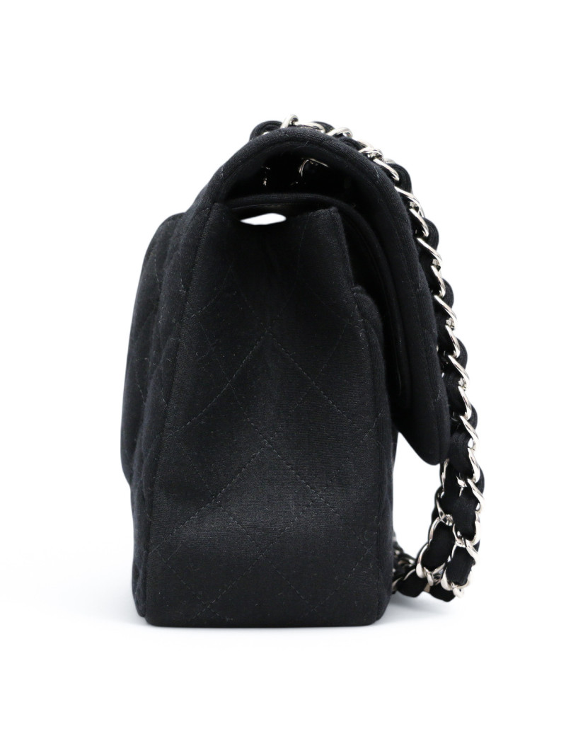 Jumbo CHANEL jersey noir