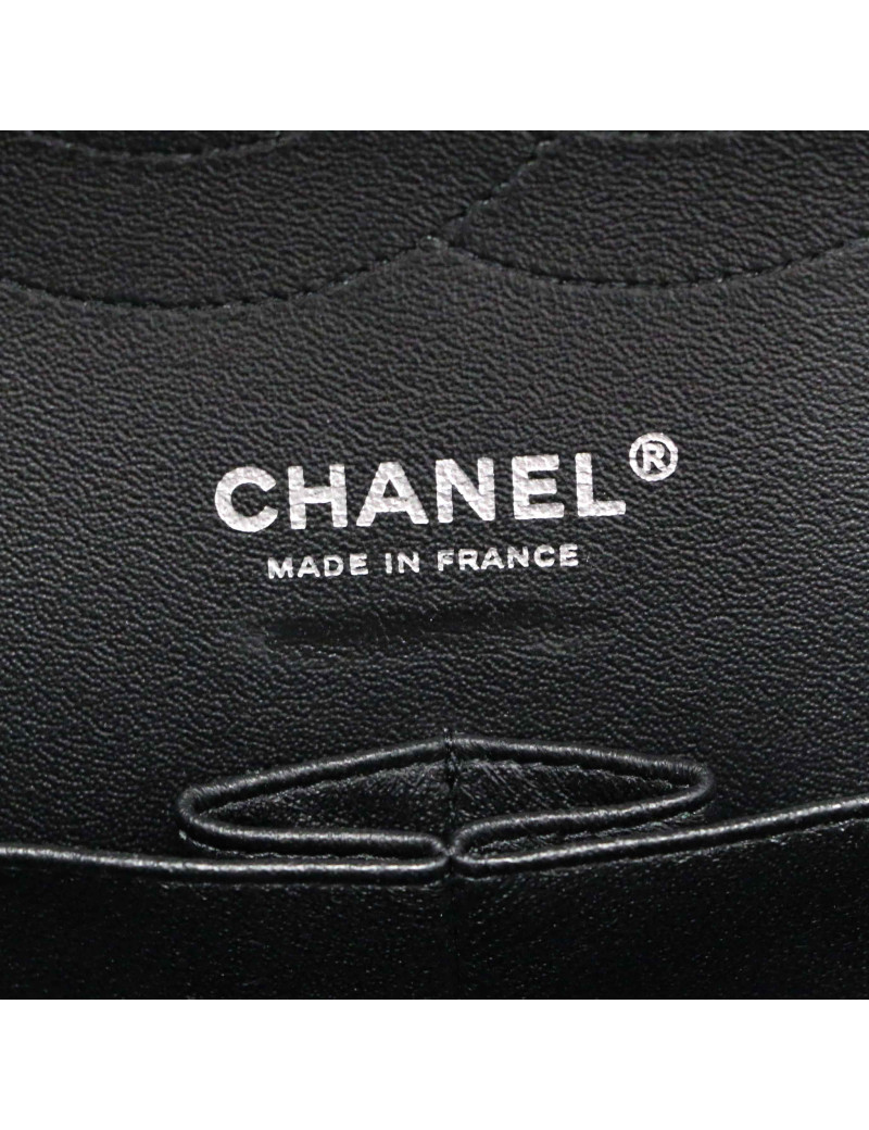 Jumbo CHANEL jersey noir