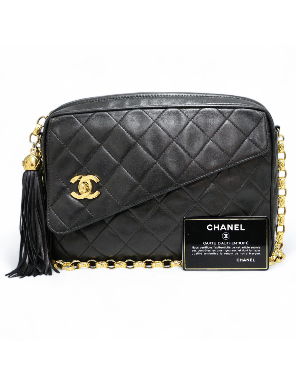 Camera CHANEL fermoir turnlock vintage