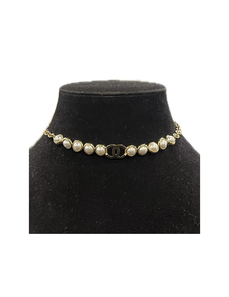 Ras de cou CHANEL perles