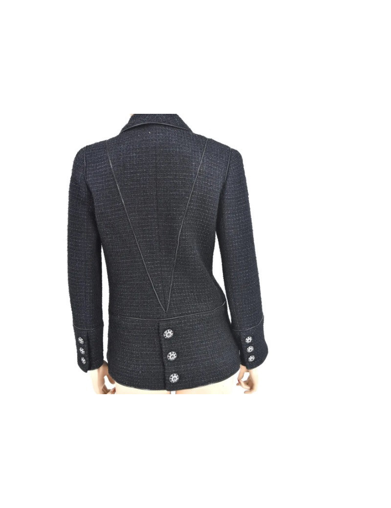 Veste CHANEL T 44 noire 