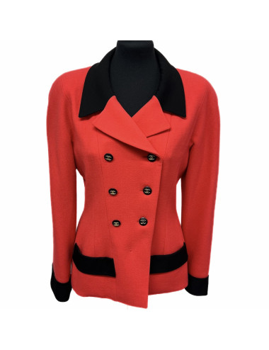 Robe CHANEL rouge glamour