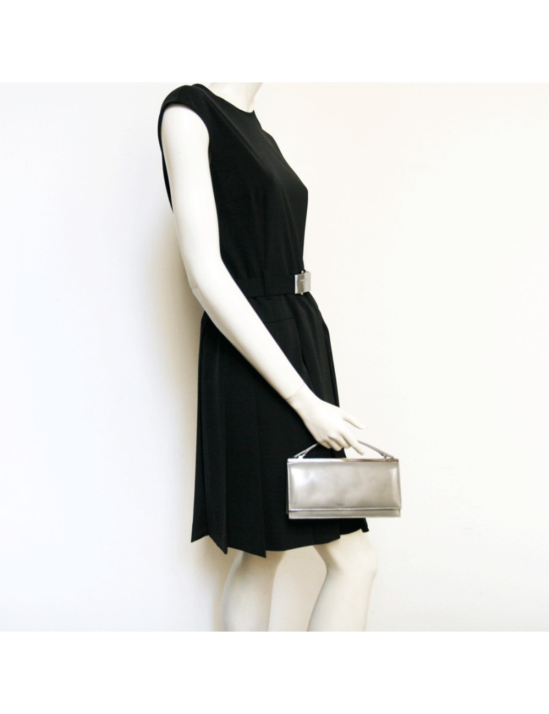 Petit sac Christian Dior marron clair 