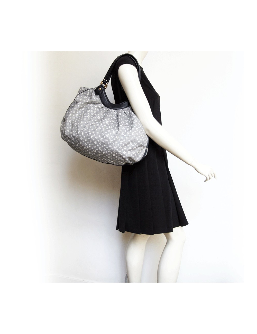 Sac besace LOUIS VUITTON toile monogram idyle